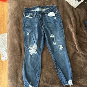 Judy Blue  Distressed skinny Jeans 18w